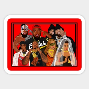 The Squad 2.0 Sticker